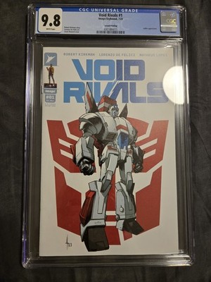 Void Rivals #1 Second Printing CGC 9.8 Image/Skybound 2023