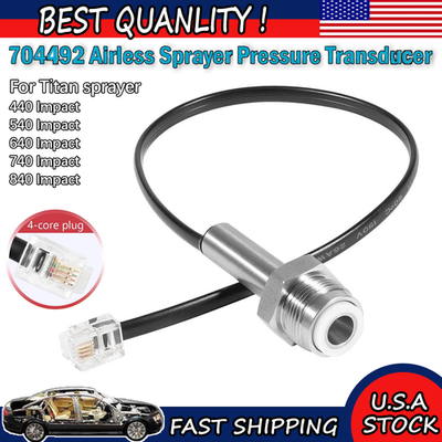 #ad Pressure Transducer 704492 Sensor for Airless Sprayer Titan 440 540 640 740 840 $33.50