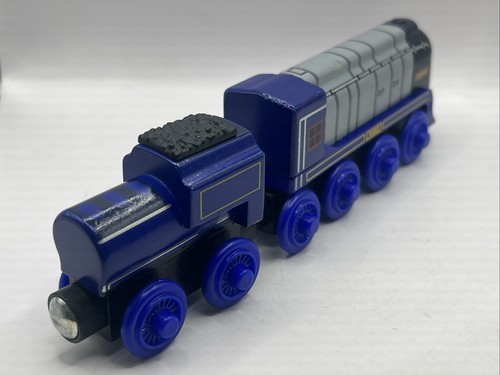 Trenino ferroviario in legno Thomas & Friends VINNIE & TENDER 2012 RARO OTTIME CONDIZIONI - Foto 2 di 6
