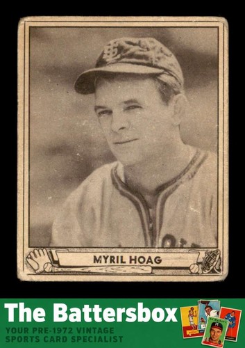 Myril Hoag #52 1940 Play Ball card