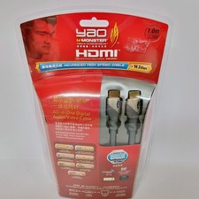 YAO Monster Cable Advanced High Speed HDMI 3.28'/1m All-In-One Audio/Video NEW
