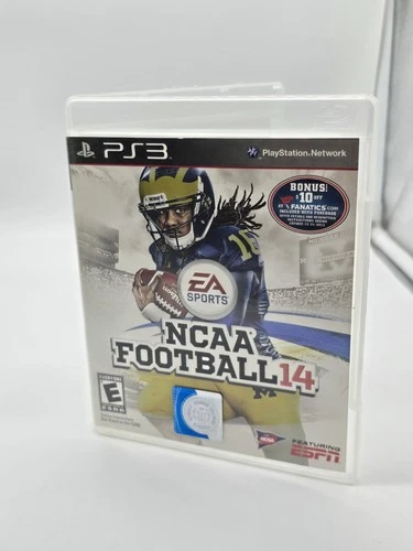 NCAA Football 14 Sony Playstation 3 PS3 2013 Video Game Fast Free Shipping