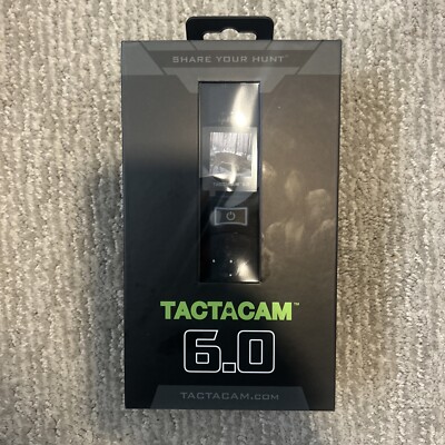 Tactacam 6.0 8x Zoom Waterproof Ultra HD Action Camera C-FB-6 Black BRAND NEW