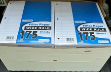 College Ruled Filler Notebook/Binder Paper, 175 Sheets, 10.5 8 in Box of 24 