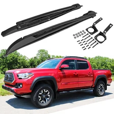 For 2005-2023 Toyota Tacoma Double Cab Top Roof Rack Cross Bars Side Rails