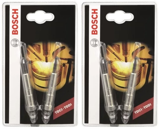 Bougies de préchauffage Bosch 0250202934 la performance d'origine pour Opel et Saab