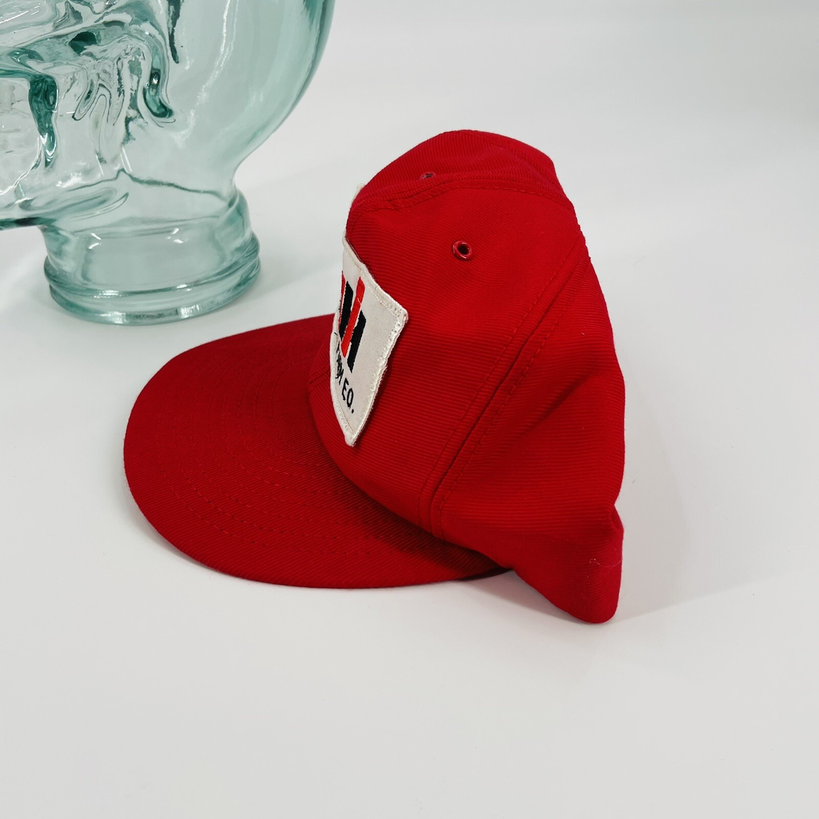 Vtg Snap Back Trucker Hat Cap Case International … - image 7