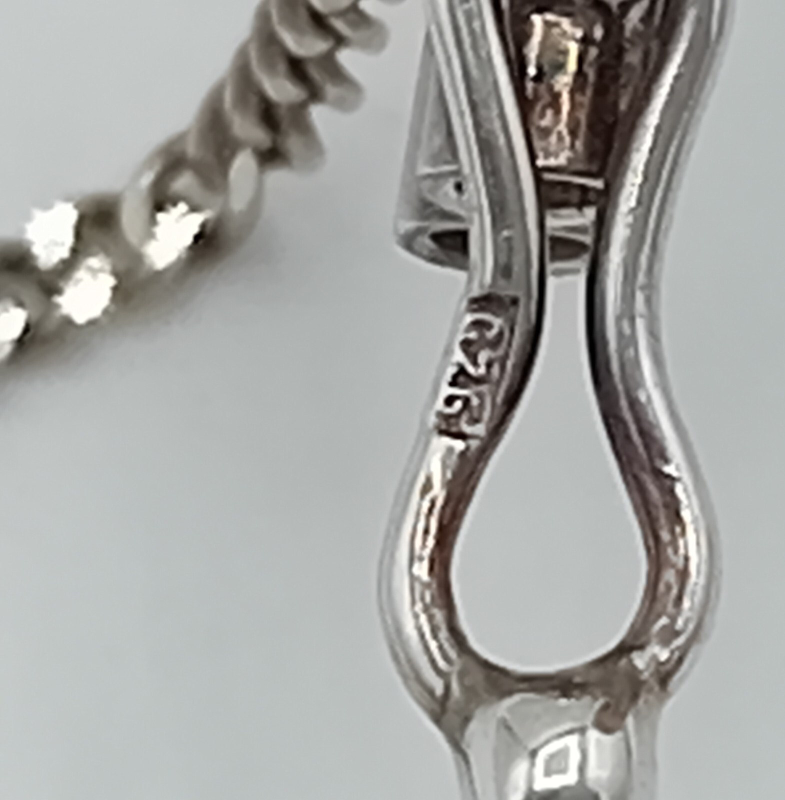 Baltic Amber Solid Silver Handmade Bangle - Hallm… - image 3