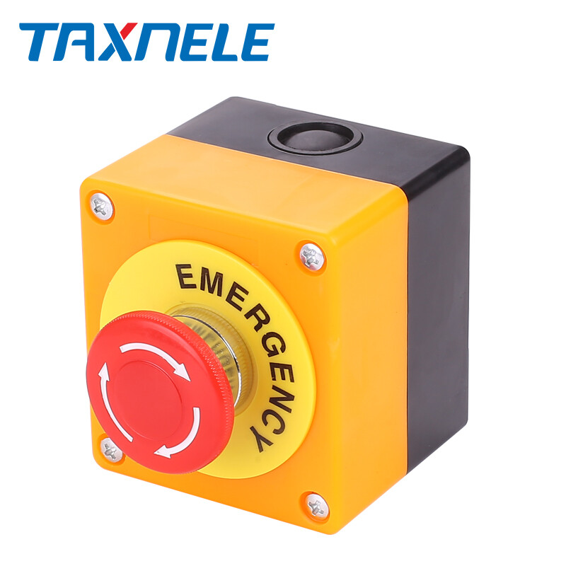 LAY37-11ZS Mushroom Emergency Stop Button Red Sign Push Button