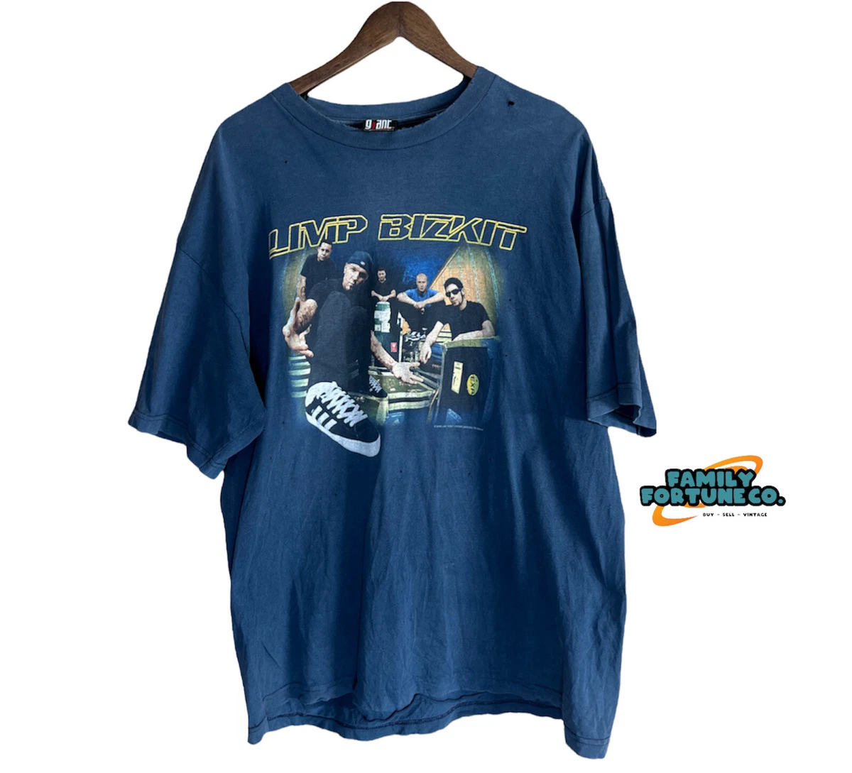 Vintage 2000 Limp Bizkit Chocolate Starfish 2000 Tour T Shirt Size