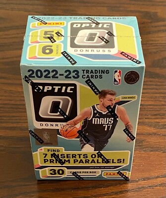 2022-23 Panini Donruss Optic NBA Trading Cards Blaster Box - 7 Inserts/Prizms  