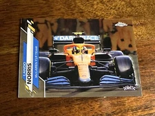 2020 Topps Chrome Formula 1 F1 Lando Norris #27 Rookie RC Car McLaren MCL35
