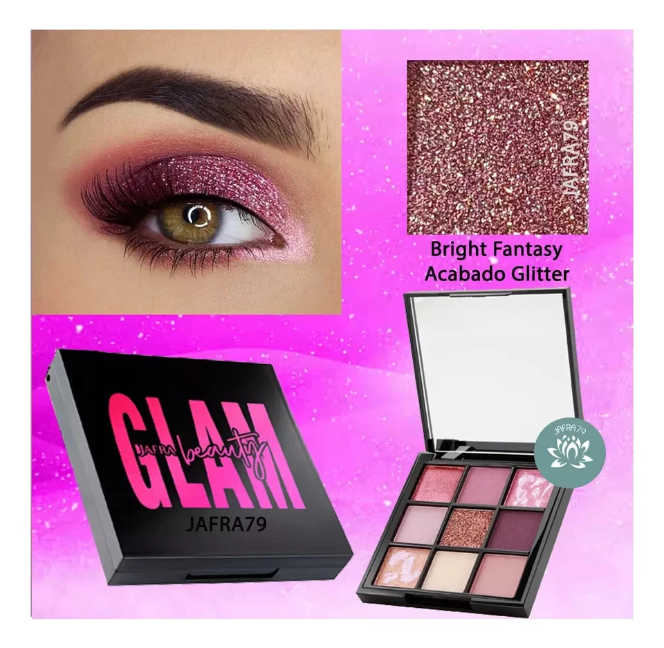 PALETA DE 9 SOMBRAS PARA PARPADOS JAFRA BEAUTY GLAM EYESHADOW PALETTE - Image 4 of 4