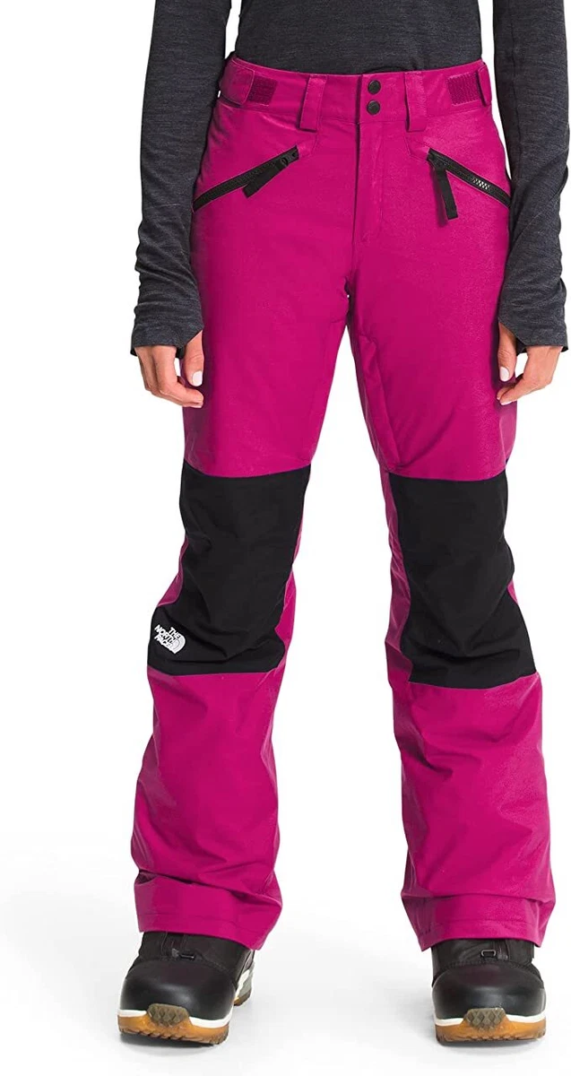 THE NORTH FACE Women's ABOUTADAY Snow Pants - RoxburyPink/TNFBlk - Medium -  NWT