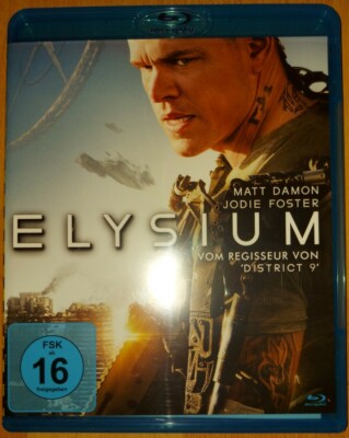 ELYSIUM * MATT DAMON * JODIE FOSTER * BLU-RAY * Kult Hit * TOP *