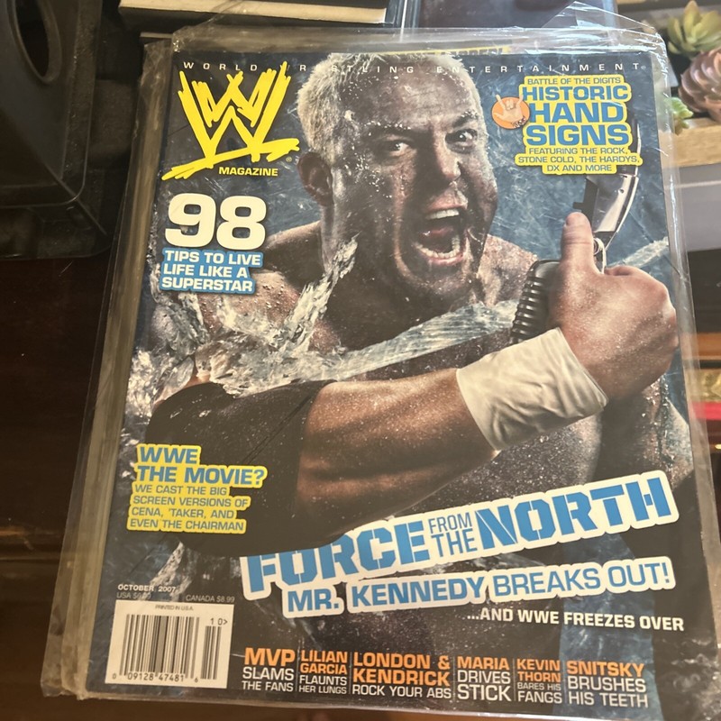WWE Magazine October 2007 Mr Kennedy