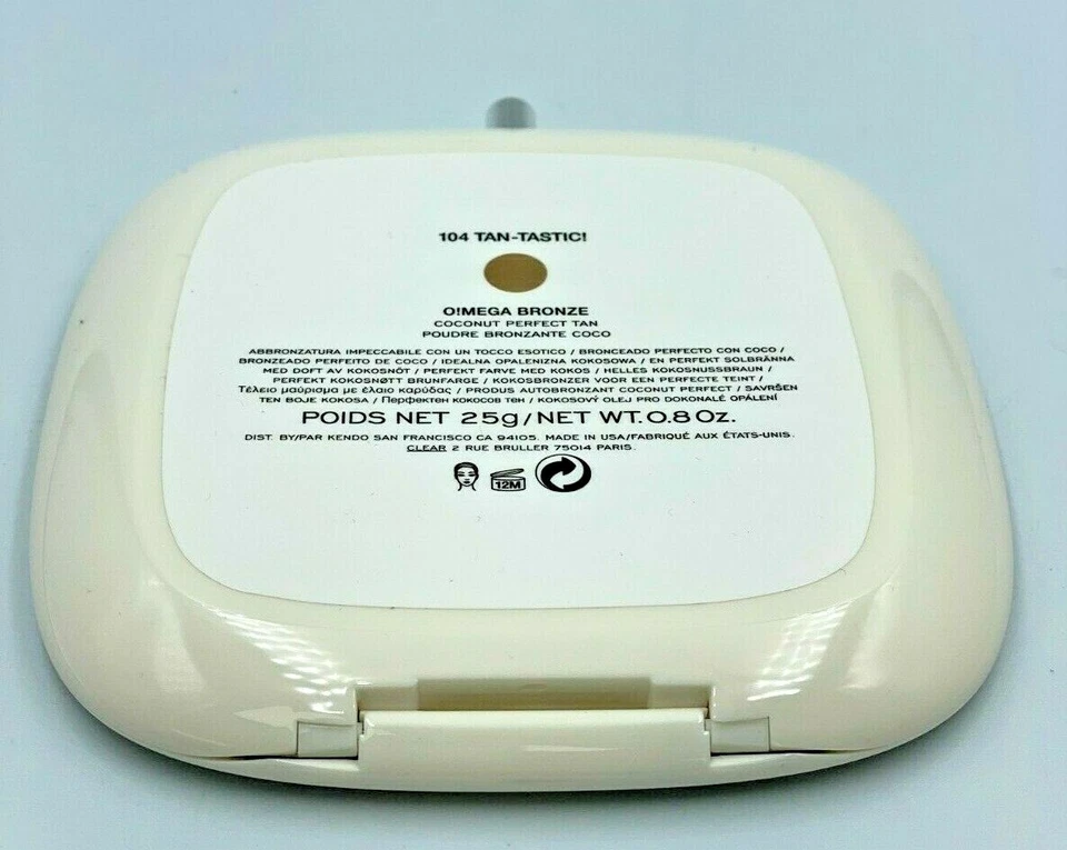 Marc Jacobs 104 TAN-TASTIC OMEGA BRONZE COCONUT PERFECT TAN BRONZER New in Box - Image 3 of 3