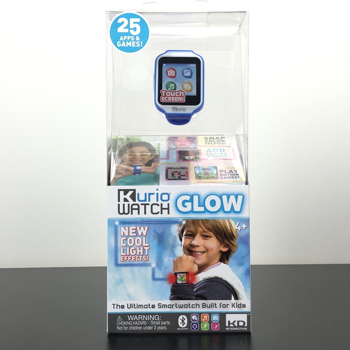 Kurio Glow Smartwatch for Kids with Bluetooth, Apps, Camera
