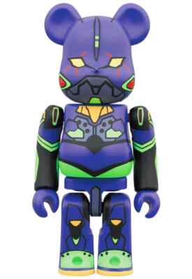 Medicom Be@rbrick Bearbrick 400% - Evangelion Eva01