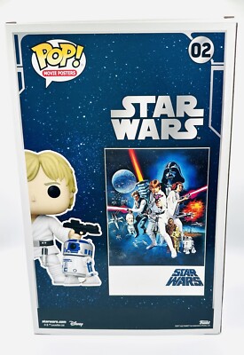 Funko Pop! Movie Posters Star Wars Luke Skywalker R2-D2 A