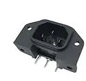 SK-1010  AC Power Entry Modules IEC Connector, 250VAC, 15A (UL/CSA)/10A (VDE)...