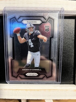 2023 ROOKIE VEGAS  RAIDERS PANINI PRIZM FOOTBALL AIDAN O'CONNELL ROOKIE CARD 