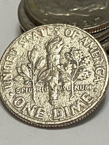 2012 P Roosevelt Dimes Improperly Annealed sintered Error - Picture 3 of 4