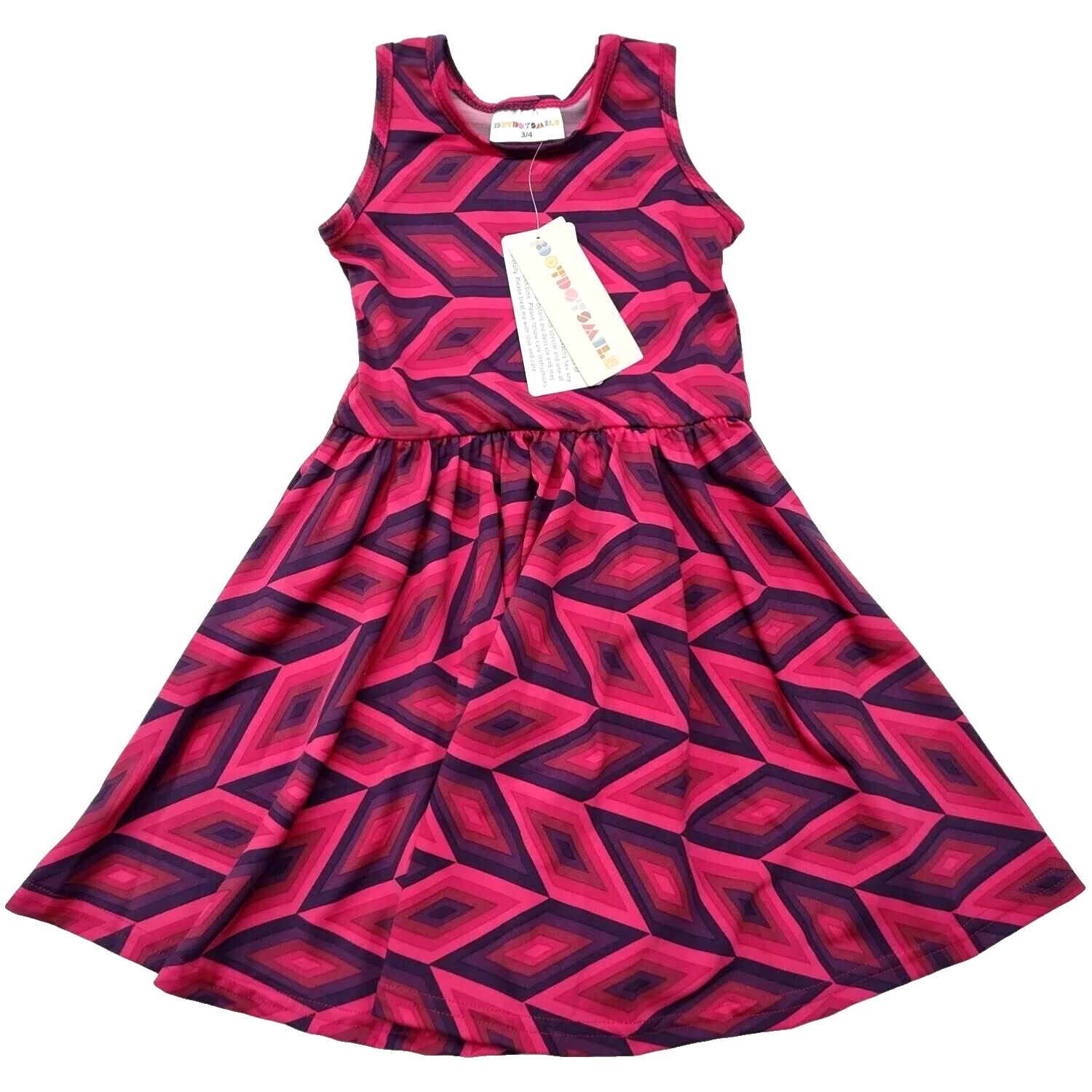 Spring Sleeveless Dresses Size 4 for Girls
