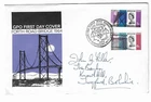 GB 1964 Forth Road Bridge FDC - Non Phosphor - South Queensferry Cancel