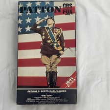 Patton (VHS, 1986) George C Scott Karl Malden REAL PICTURES!!