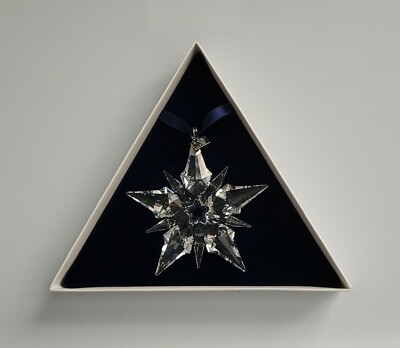Swarovski Crystal 2001 Annual Large Christmas Ornament | eBay