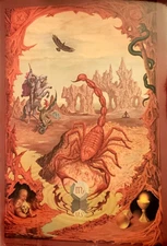 New/Sealed, Zodiac SCORPIO Johfra Bosschart Art Poster 15x21", Astrological Sign