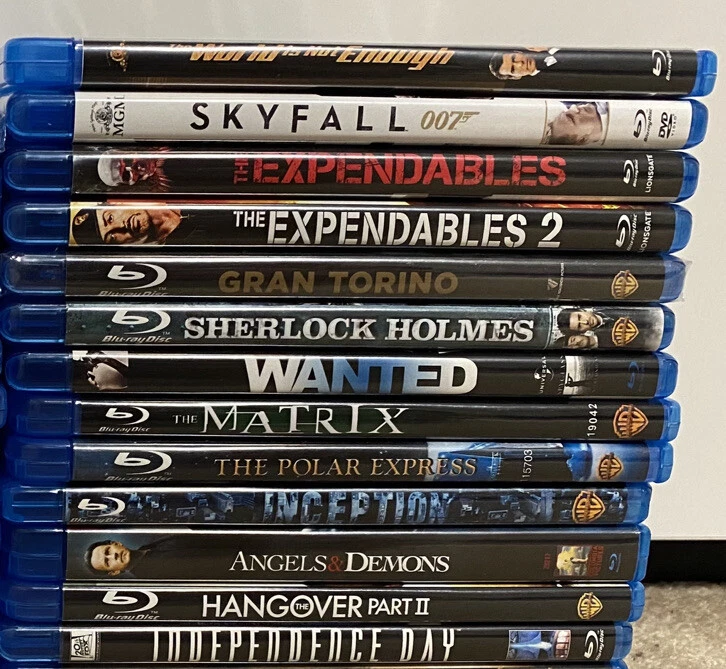 28 Blu-ray Disc DVD Movies Disney Marvel 007 James Bond Hangover Region 1/A USA!