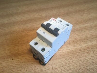 BRANDNEU AEG ELFA E92S SCHIFF B40 40A TYP B SCHUTZSCHALTER 684863 ZWEIPOLIG