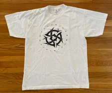 Rare VTG 90s Utilikilts Single Stitch Spartan T Shirt SZ L Celtic Workman