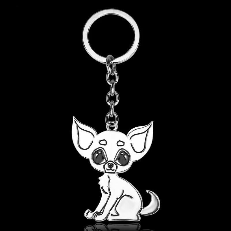 Chihuahua Dog Pet Best Friend Spirit Animal Keychain Keyring