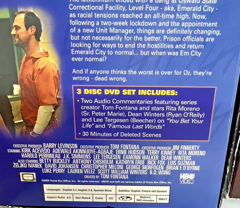 OZ The Complete Fourth and Fifth Season's Pre-loved DVD Box SETS Circa '05 - Image 4 of 4