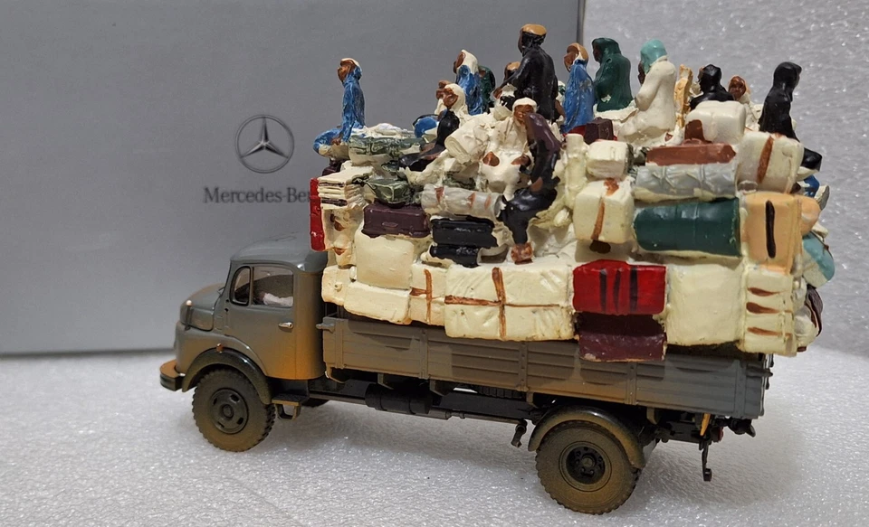 WOW 梅赛德斯-奔驰 LA911 Ténéré 塔西撒哈拉 1: 43 高级 Classixxs B6 60 405 22 — 第 4/4 张图片