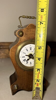 Pendule De Cheminée Style Baroque – Cupidons – Finition Antique – Hauteur 35 Cm – Palazzo INT