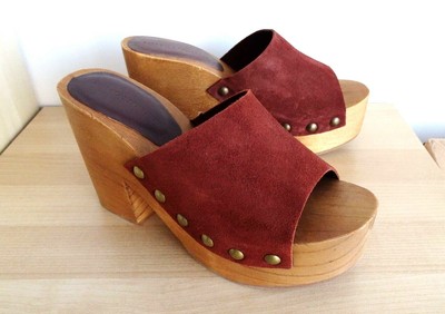 zara studded clogs