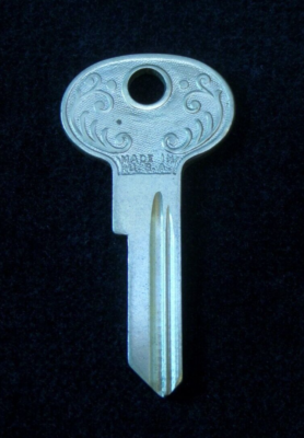 1010X CADILLAC Ignition KEY BLANK 1926 1927 Model 314 Sargent