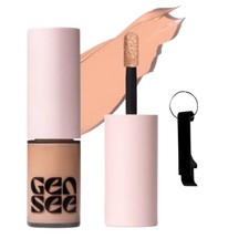 Gen See Mixed MediaMatte Liquid Eyeshadow-LINEN 04 Matte Ivory 7ml w/ a keychain