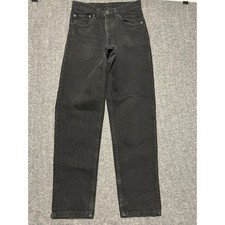 Levis 550 jeans made in usa black vintage fit 30X32 tag 31X32 mens loose taper