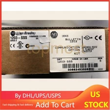 NEW AB 1203-SSS POWERFLEX DRIVE SMART SELF SERIAL CONVERTER US Free Tax