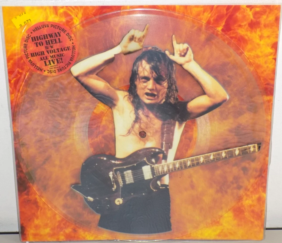 AC/DC 单一图片光碟乙烯唱片| eBay