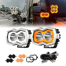 Novsight 4.5 Led Pods Lights Off Road Flood Beam For Jeep Truck Adventure Trips