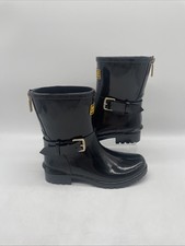 Barbour International Mugello Waterproof Boots Rubber Black UK 3 EU 36 New