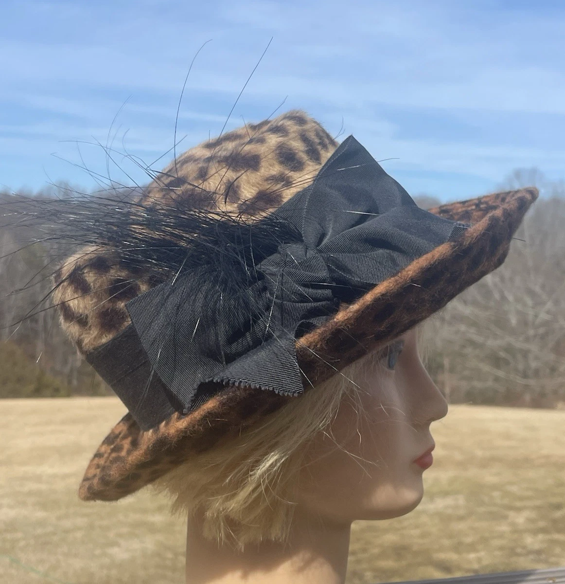 Fedora Leopard Hats for Women for sale | eBay display picture 1