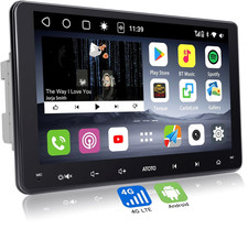 9" Double DIN Android Car Stereo Wireless CarPlay  Android Auto 8-Core 4GB 32GB