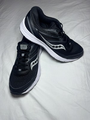 Saucony Cohesion 13 Womens size 9 W Black/White Running/Walking Shoe